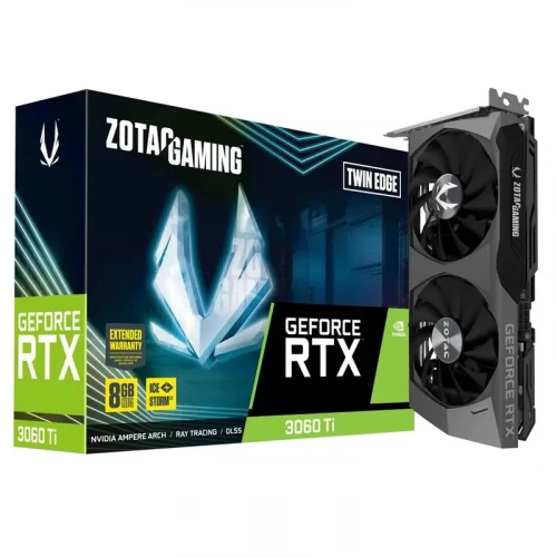 ZOTACC GEFORCE RTX 3060TI TWIN EDGE GAMING 8GB 256BIT GDDR6