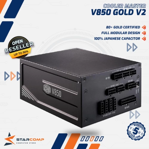 COOLER MASTER V850 GOLD V2 850W 80+ GOLD FULL MODULAR