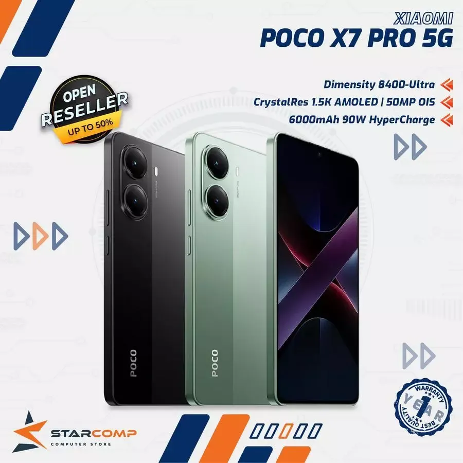 HANDPHONE XIAOMI POCO X7 PRO 12/512
