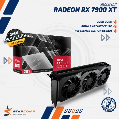ASROCK RADEON RX 7900 XT 20GB GDDR6