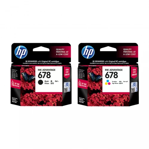 CARTRIDGE HP 678 BLACK/TRI-COLOUR