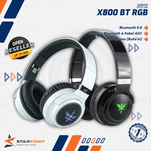 NYK X-800 GAMING BLUETOOTH WITH RGB LIGHTING