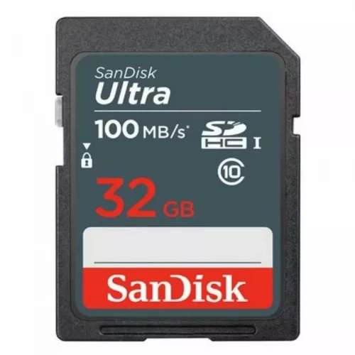 SD CARD SANDISK 32GB 100MBPS