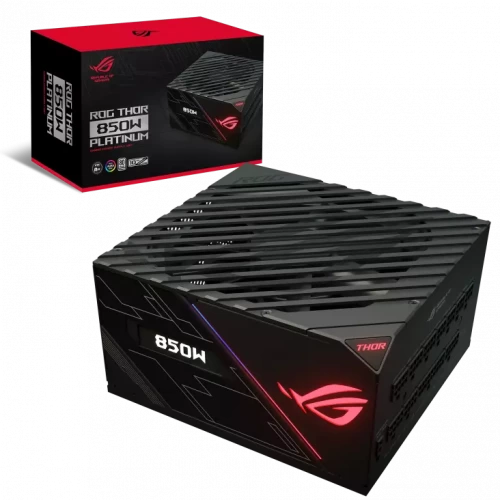 ASUS ROG THOR 850P PSU 850WATT 80+ PLATINUM RGB FULL MODULAR