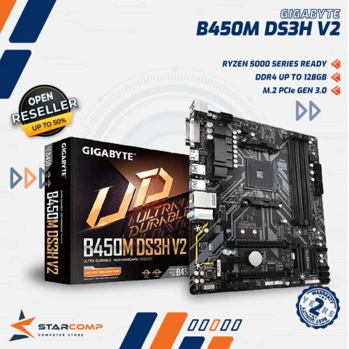 GIGABYTE B450M DS3H V2