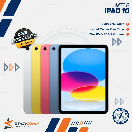 APPLE IPAD 10TH GEN 2022 64GB WIFI