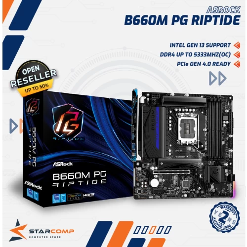 ASROCK B660M PG RIPTIDE