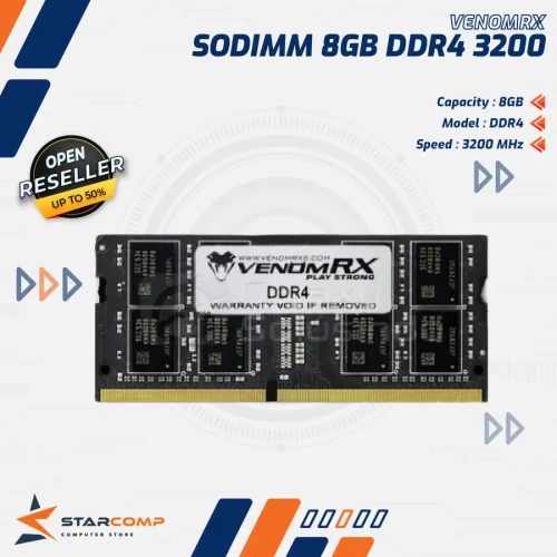 VENOM RX 8GB DDR4 3200