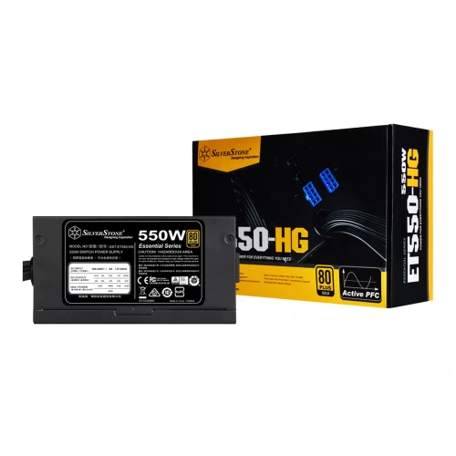 SILVERSTONE ET550-HG 550WATT 80+ GOLD MODULAR PSU