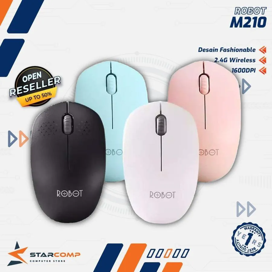 MOUSE ROBOT M210 WIRELESS