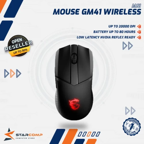 MSI CLUTCH GM41 LIGHTWEIGHT WIRELESS
