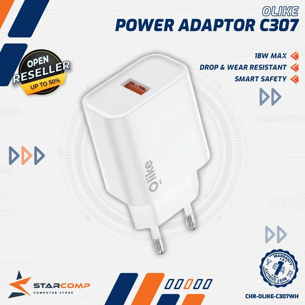 CHARGER OLIKE 18W C307 (ISI 10)
