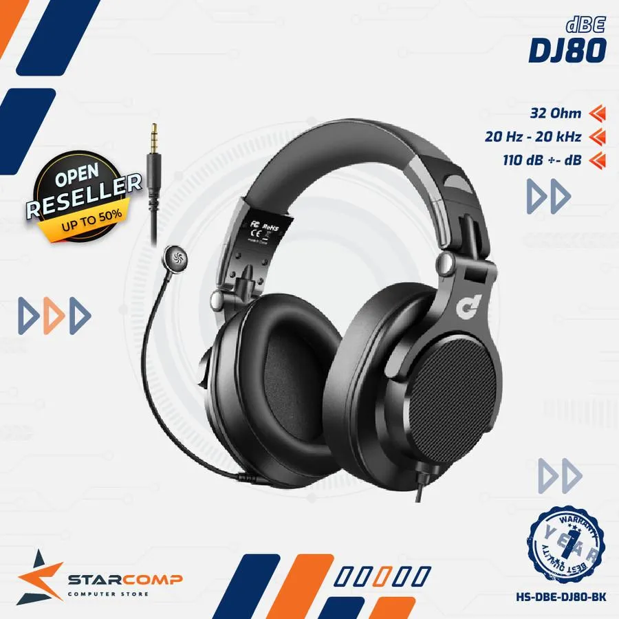 HEADSET DBE DJ80