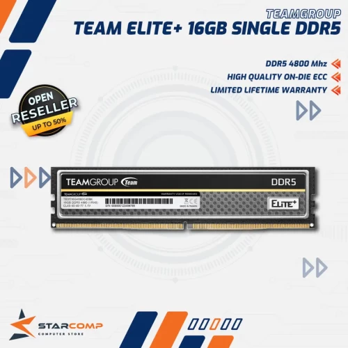 TEAM ELITE PLUS 16GB DDR5 SINGLE