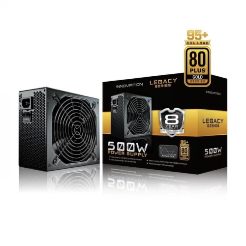 INNOVATION LEGACY 500WATT 80+ GOLD PSU