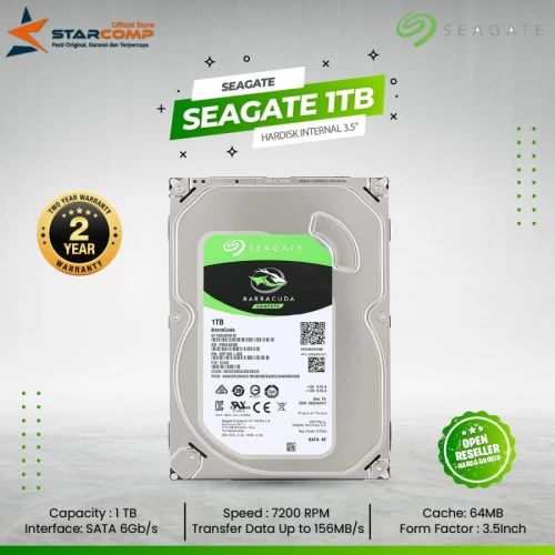 SEAGATE BARRACUDA 1TB