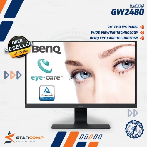 BENQ GW2480 24INCH IPS FULL HD EYE CARE MONITOR