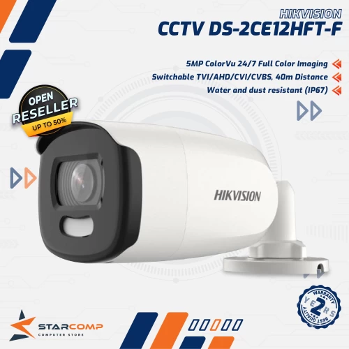 HIKVISION DS-2CE12HFT-F COLOR VU 5MP