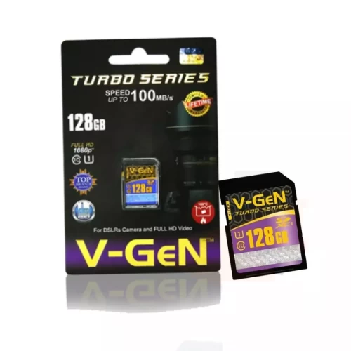 V-GEN TURBO SDXC 128GB SD CARD