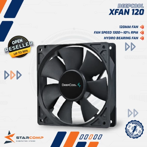 DEEPCOOL XFAN 120 BLACK
