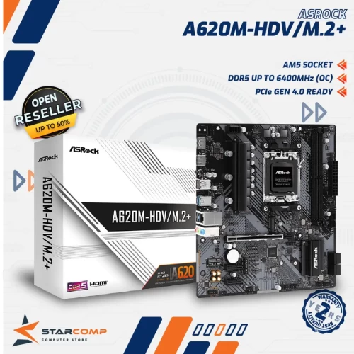 ASROCK A620M-HDV/M.2+