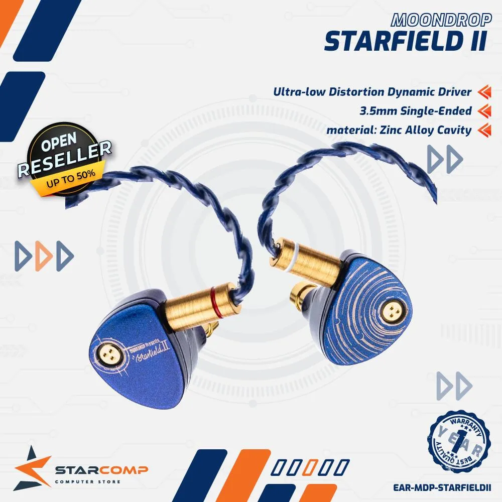 EARPHONE MOONDROP STARFIELD II