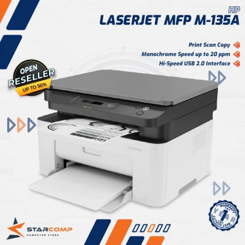 HP MFP-135A LASERJET PRINT SCAN COPY MONOCHROME