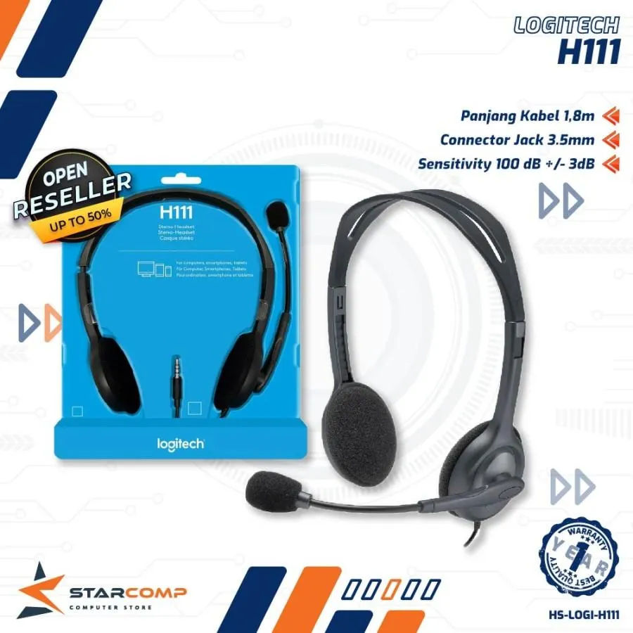 HEADSET LOGITECH H111