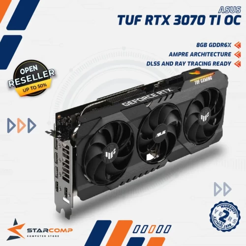 ASUS GEFORCE RTX 3070 TI TUF GAMING OC 8GB DDR6X