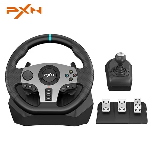 PXN V9 STEERING WHEEL 900° DEGREE CLUTCH SHIFTER V 9