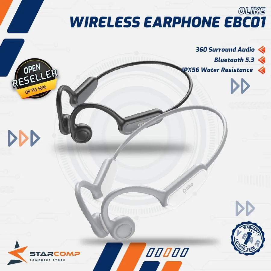 EARPHONE OLIKE BONE CONDUCTION EBC01