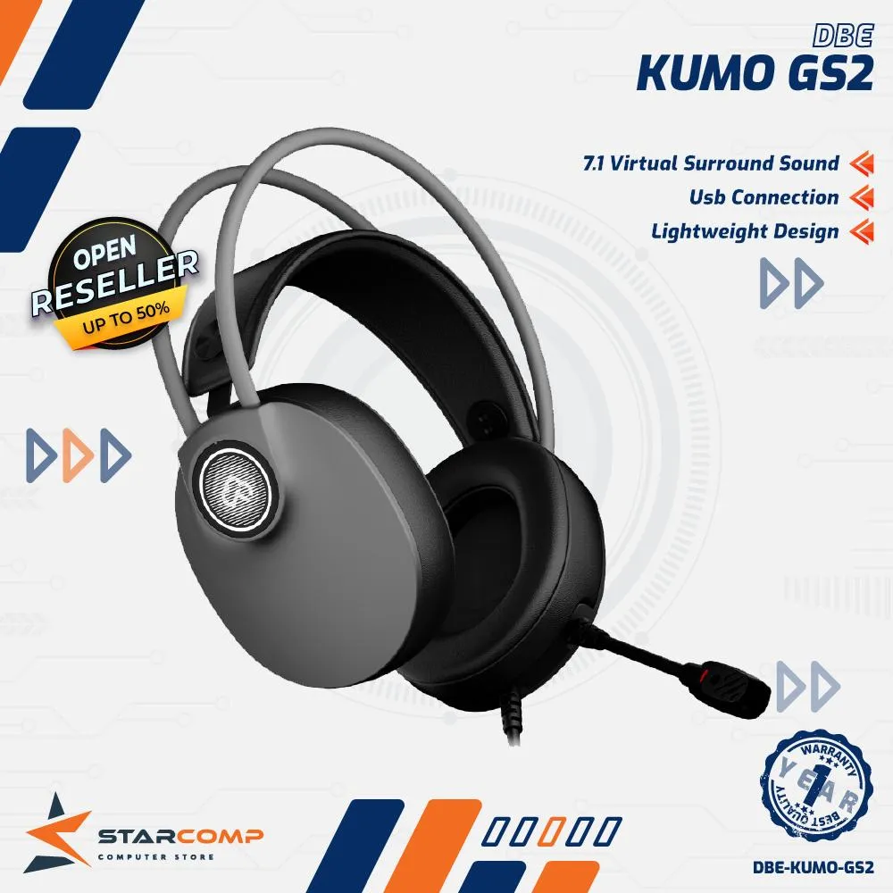HEADSET DBE KUMO GS2