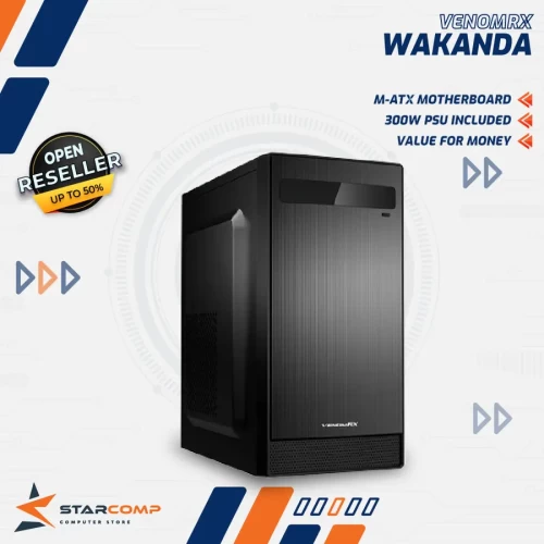 VENOM RX WAKANDA M-ATX+PSU 300W